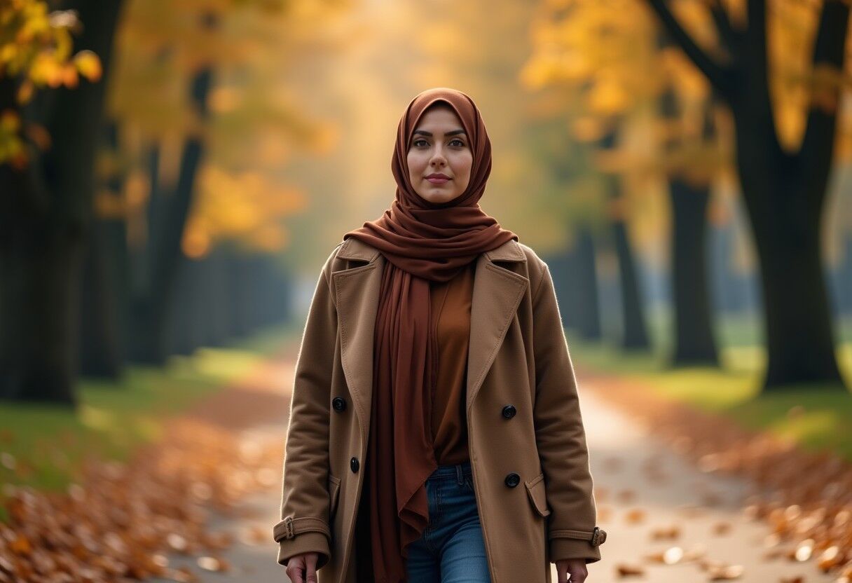 Yamina — wandelend coachen in het groen